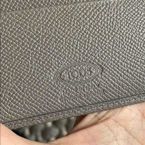 NWT Authentic Tod’s Leather Men's Bifold Wallet - Picture 7 of 7